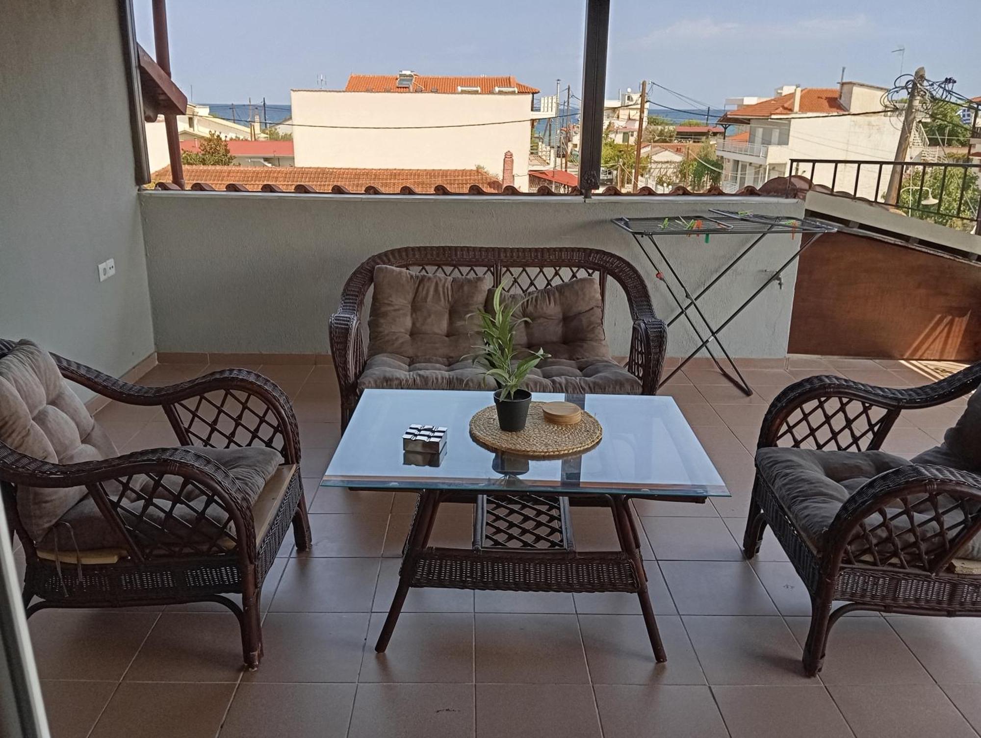 Noufara Apartments Néa Meságkala Esterno foto